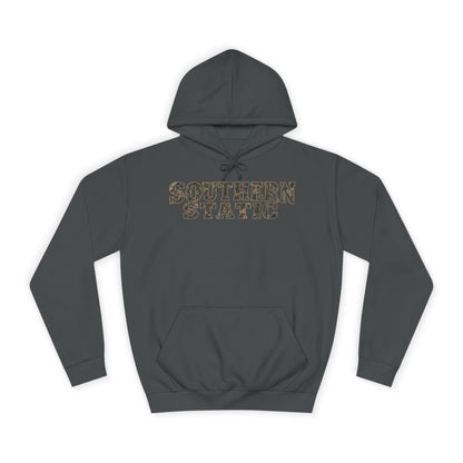 Southern Static Hoodie - Retro College Style Pullover