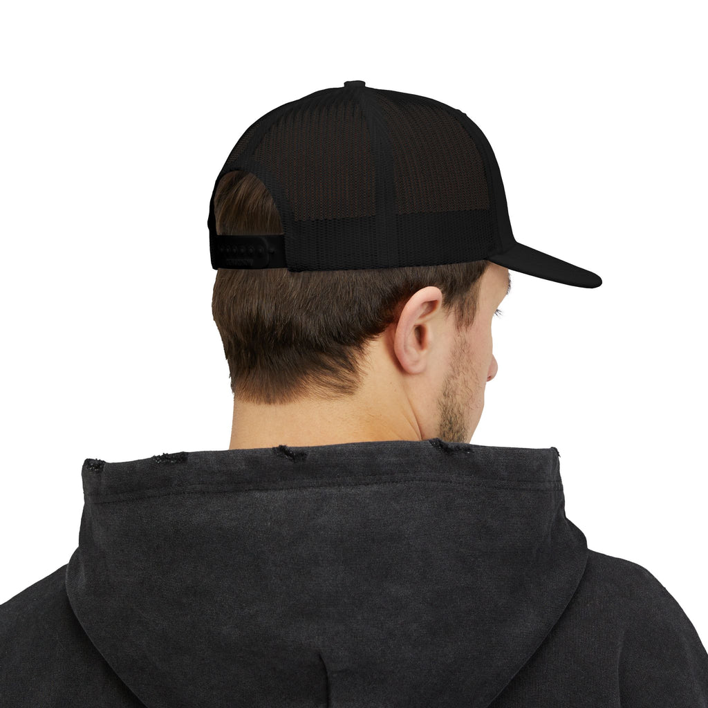 Southern Static Snapback Cap | Trucker Hat, Embroidered Logo, Retro Country