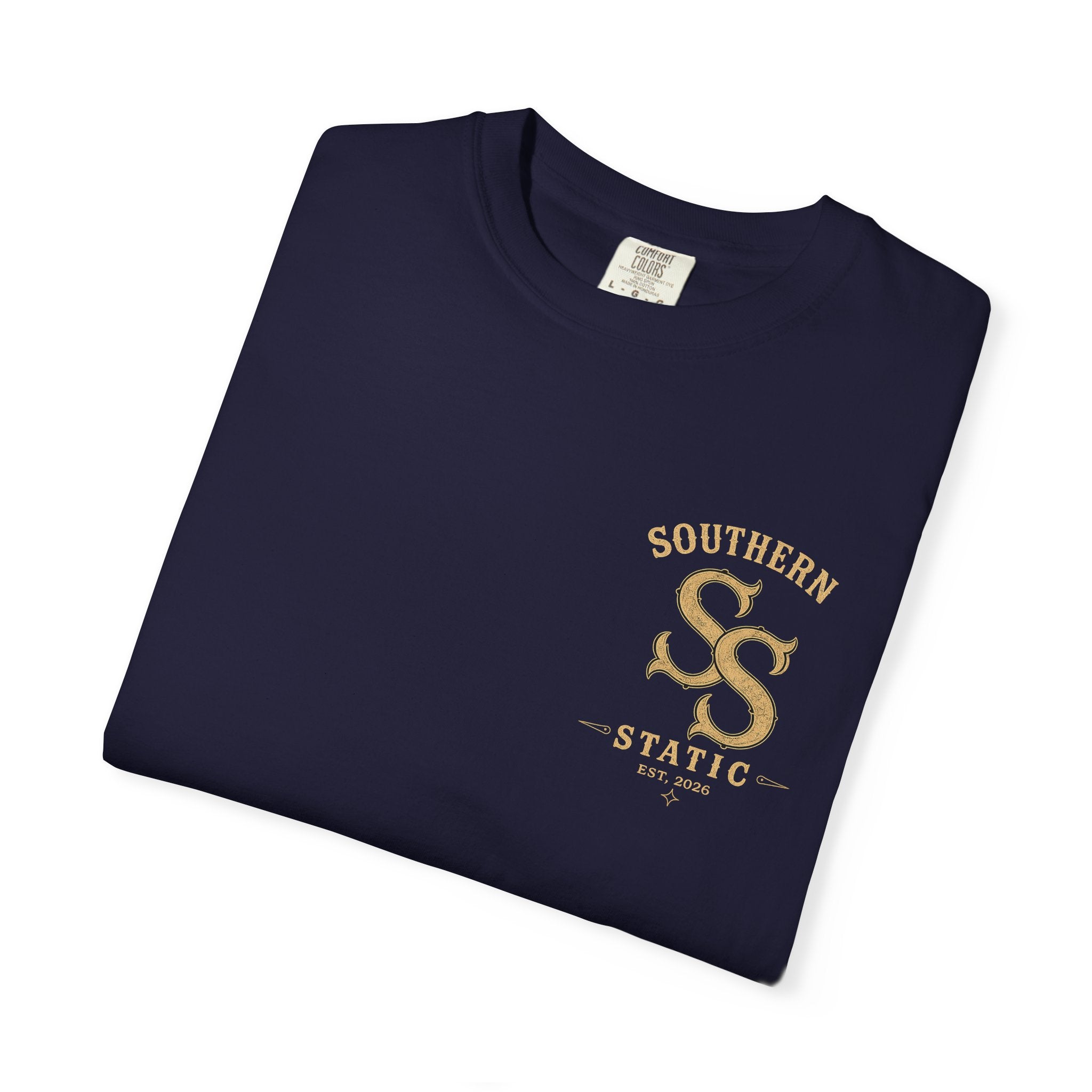 Huntsville Alabama SoutherN Static T-Shirt — Vintage City Skyline Tee