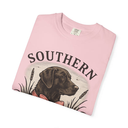 Southern Static Labrador Graphic T-Shirt — Vintage Dog Tee
