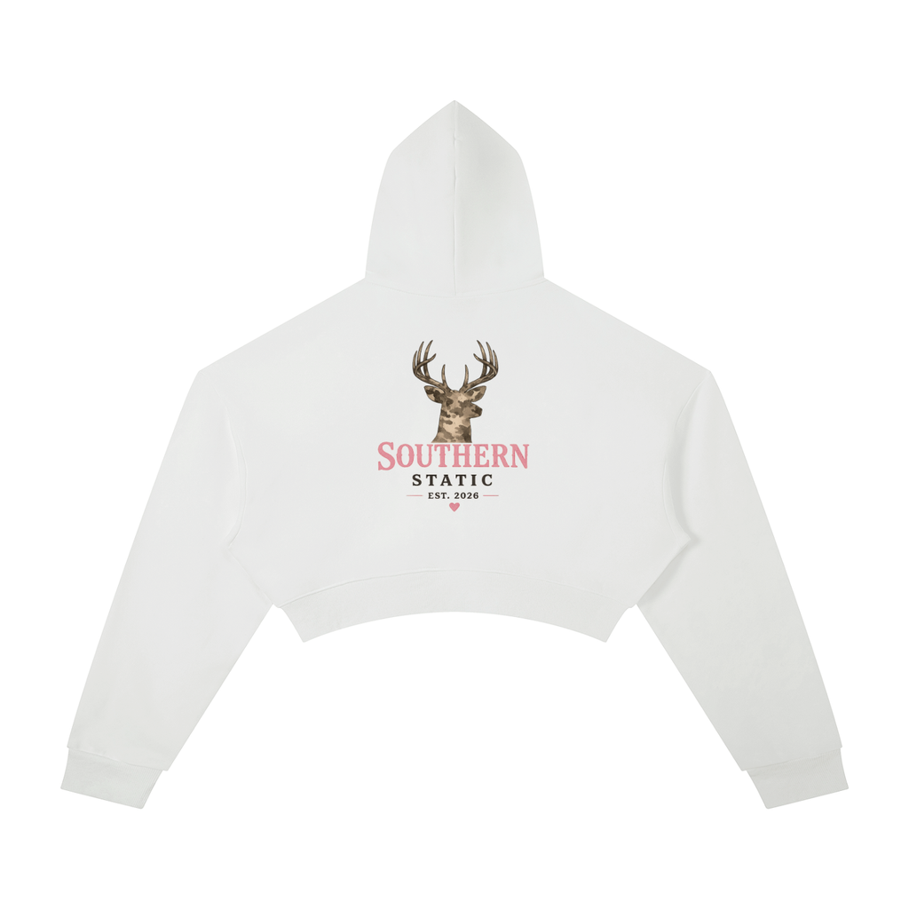 Essential Cropped Hoodie