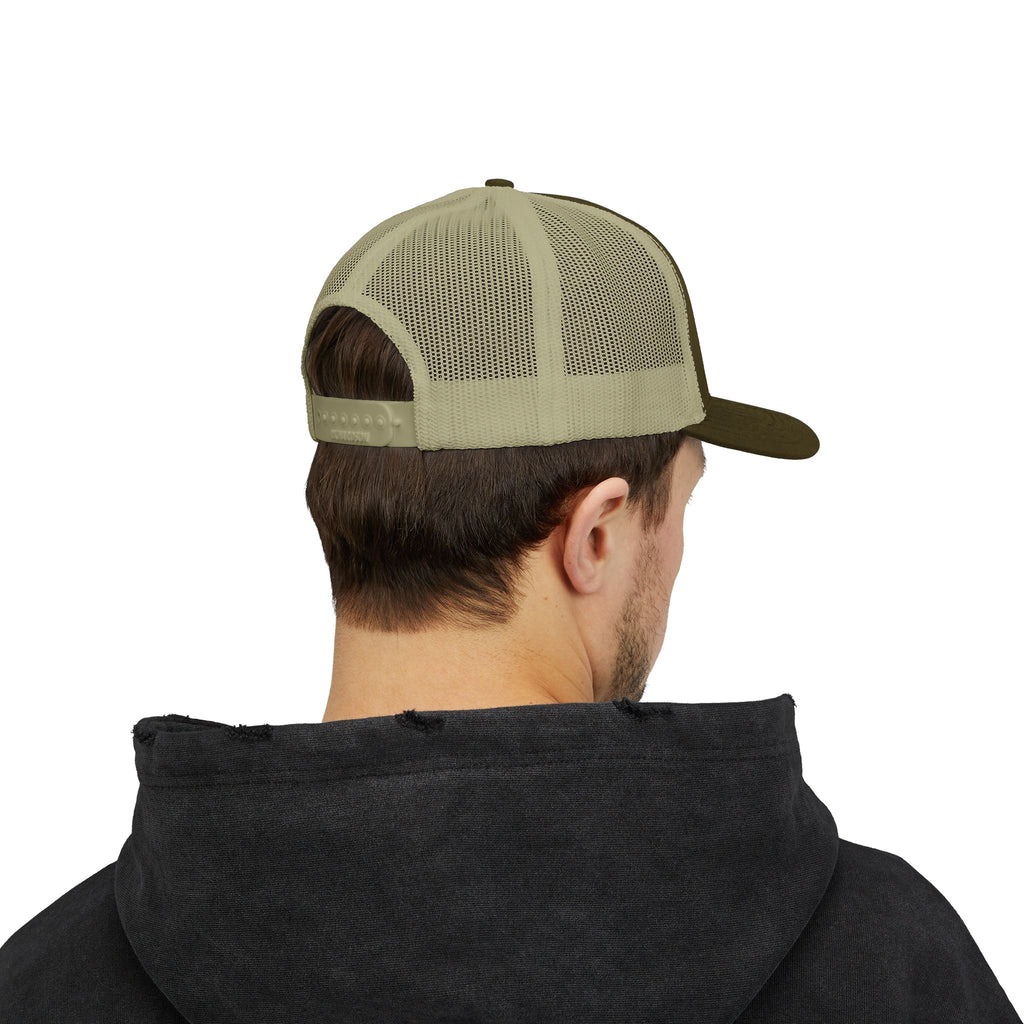 Franklin Vintage Truck Patch Snapback Trucker Cap | Retro Truck Logo