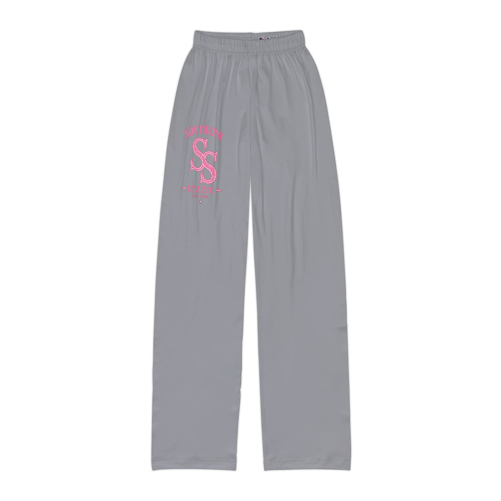 Kids Lounge Pants — Southern State Pink Logo Cozy Joggers