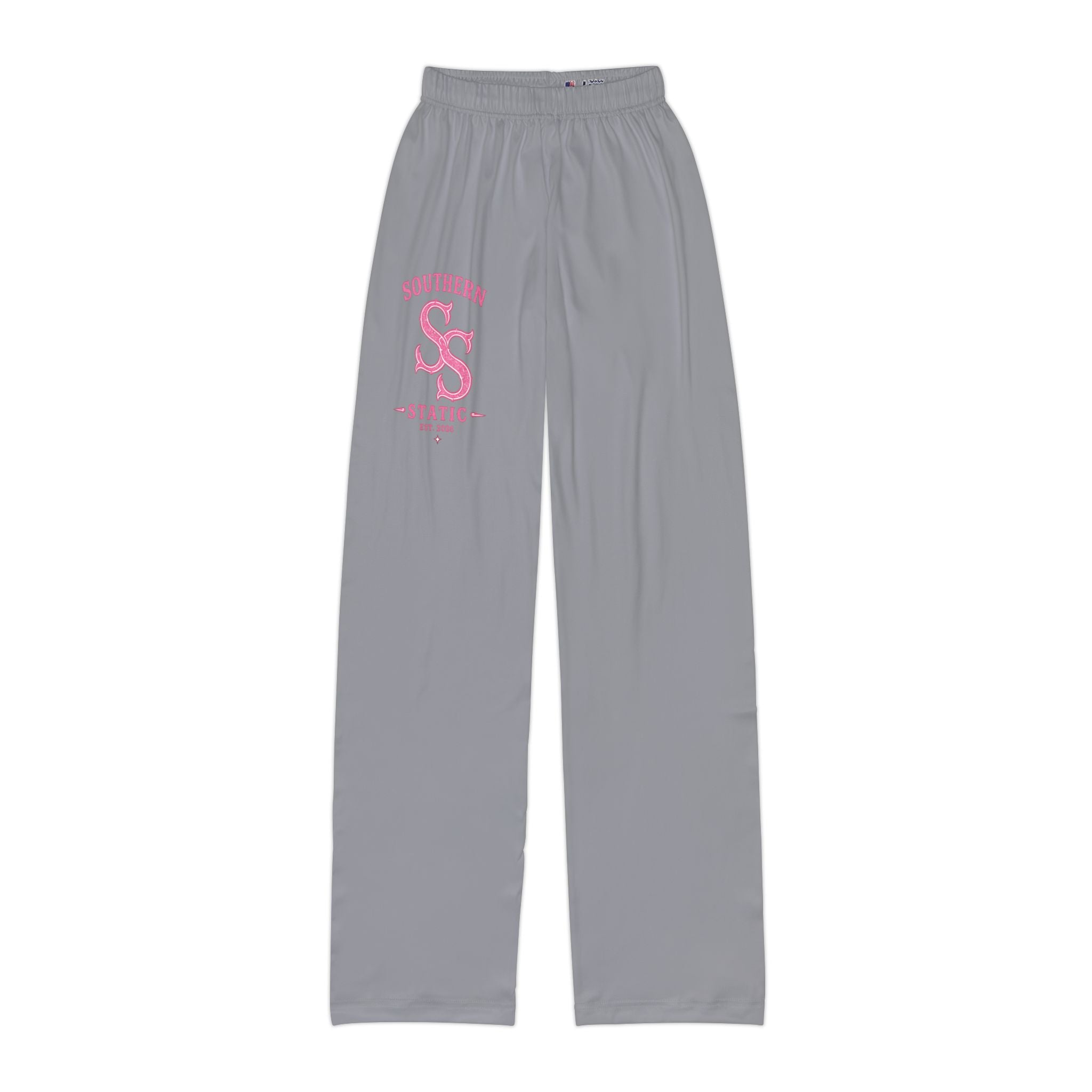 Kids Lounge Pants — Southern State Pink Logo Cozy Joggers