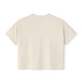 Southern Static Women's Boxy Tee — Pink Vintage Flag Graphic