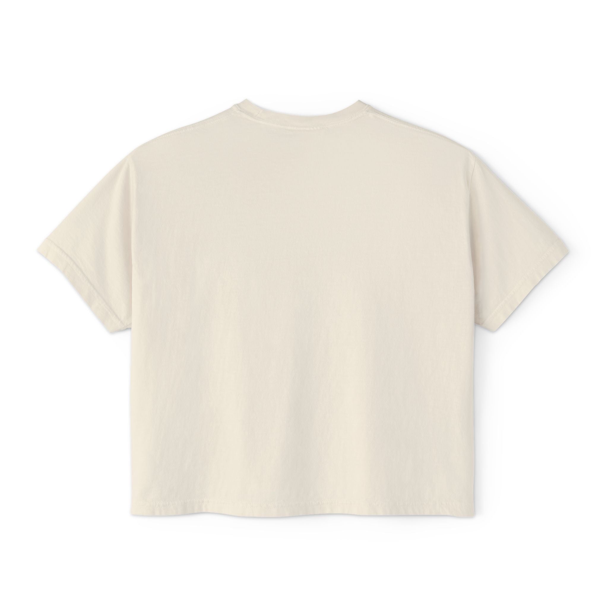 Southern Static Women's Boxy Tee – Retro Camo Script Logo