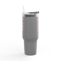 40oz Insulated Travel Mug — Southern Static Pink Logo