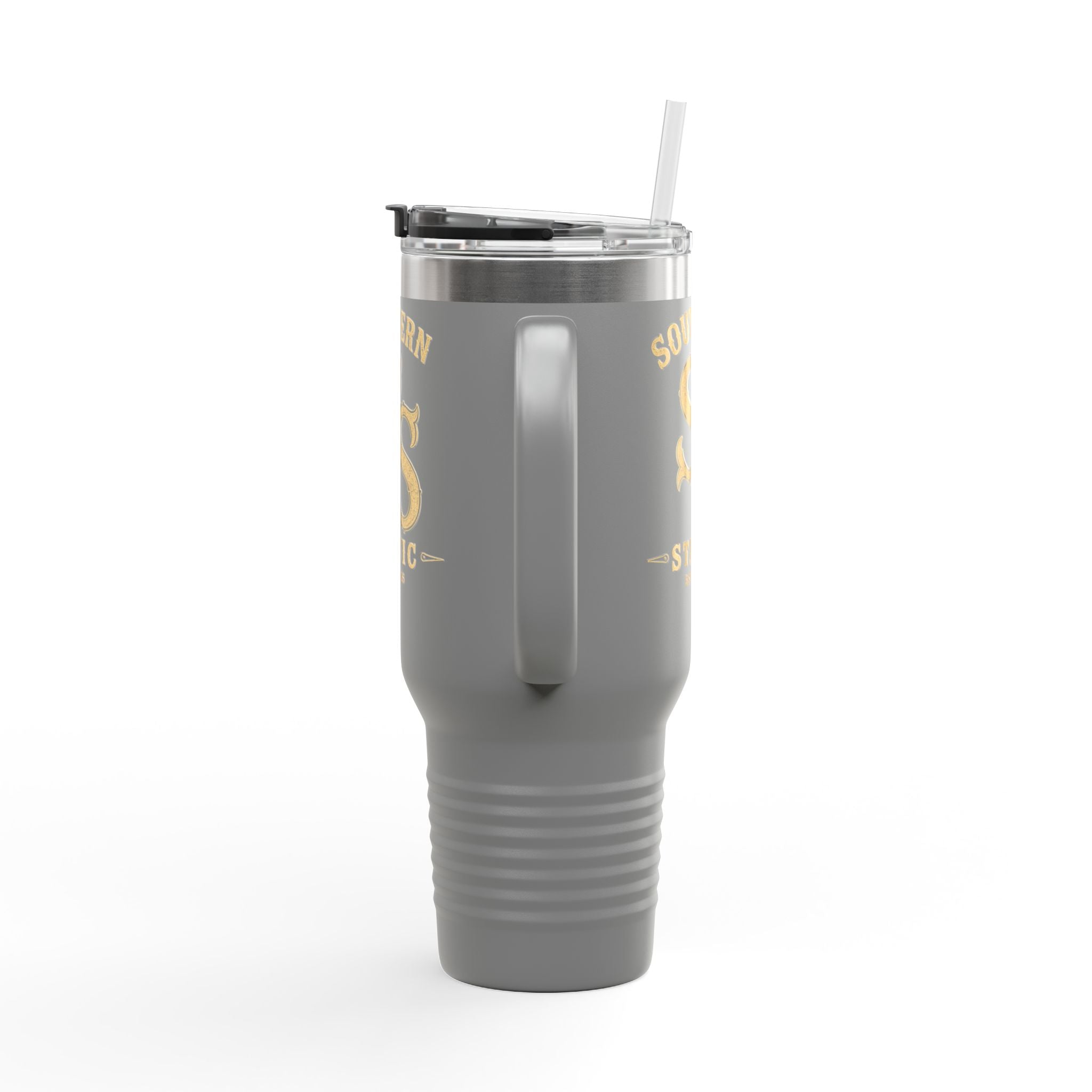 40oz Insulated Travel Mug — Southern Static Logo Stainless Tumbler