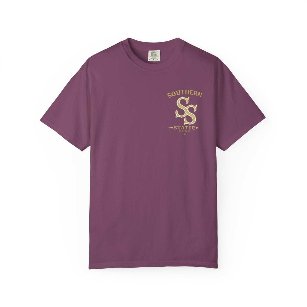 Huntsville Alabama Southern Static T-Shirt — Vintage City Skyline Tee