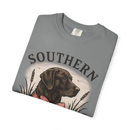 Southern Static Labrador Graphic T-Shirt — Vintage Dog Tee