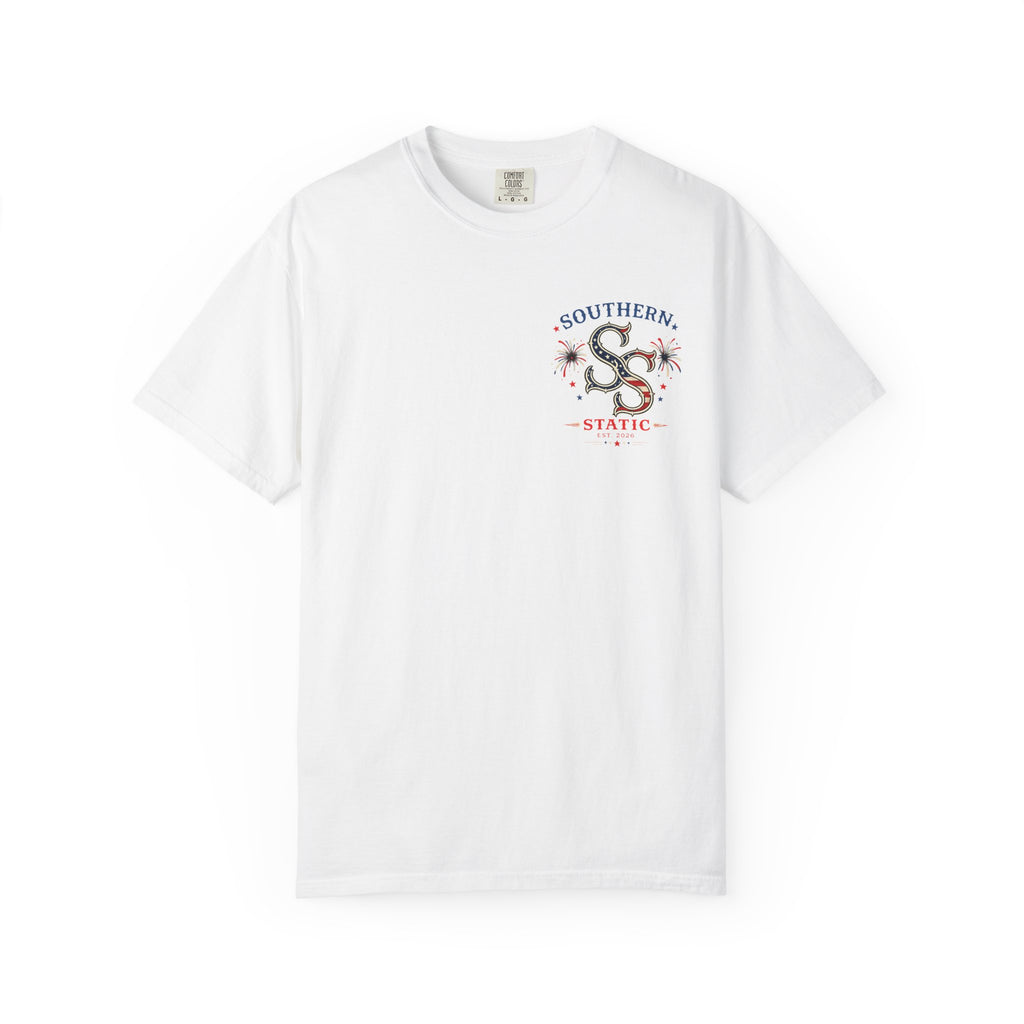 Men’s Southern Static Patriotic T-Shirt