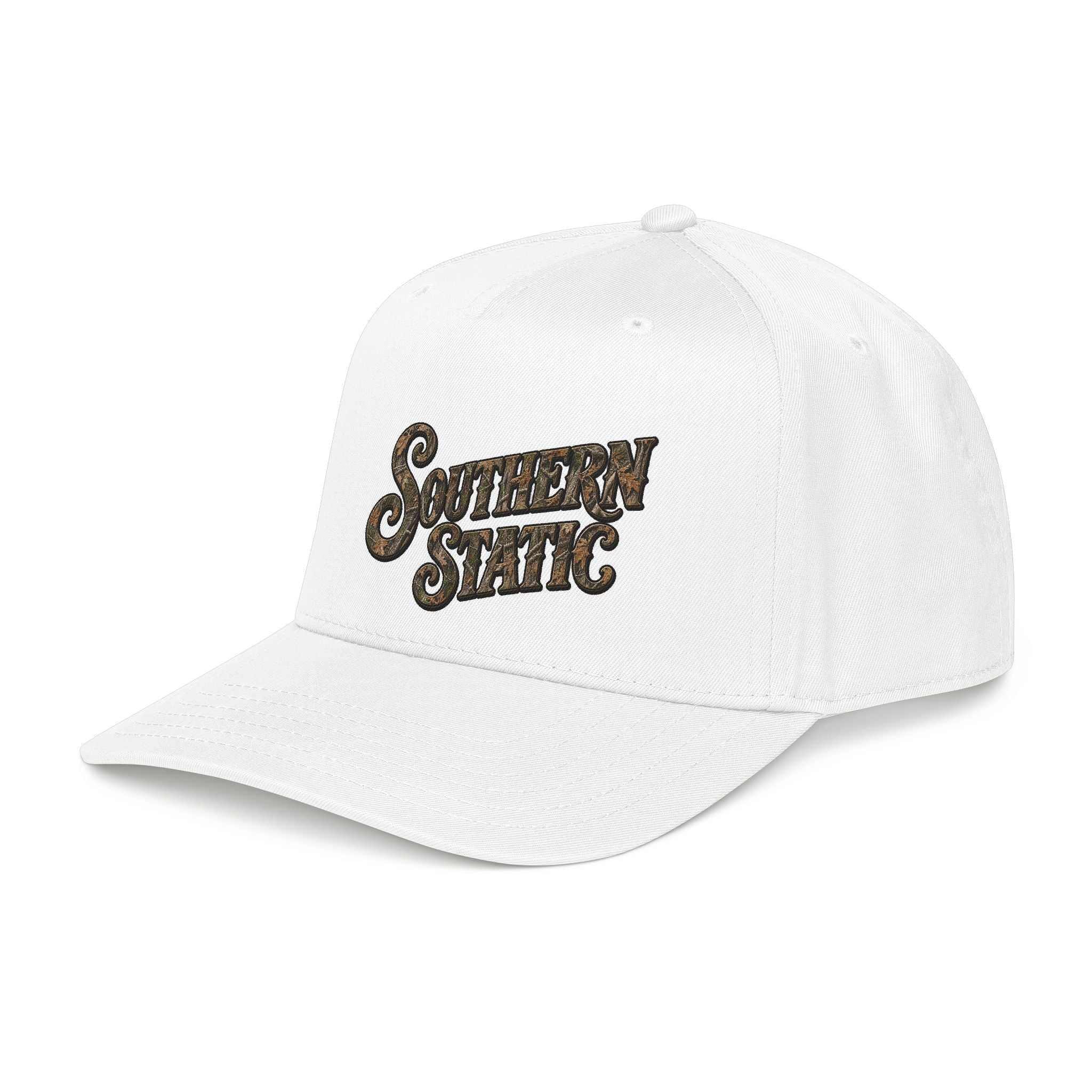 Southern Static Camo lettering Baseball Cap