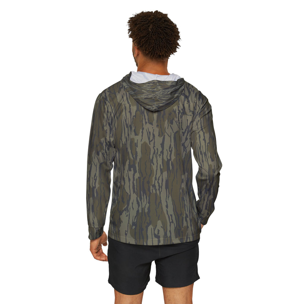 Camo "Southern Static" Hoodie — Men's Athletic Warmup Pullover
