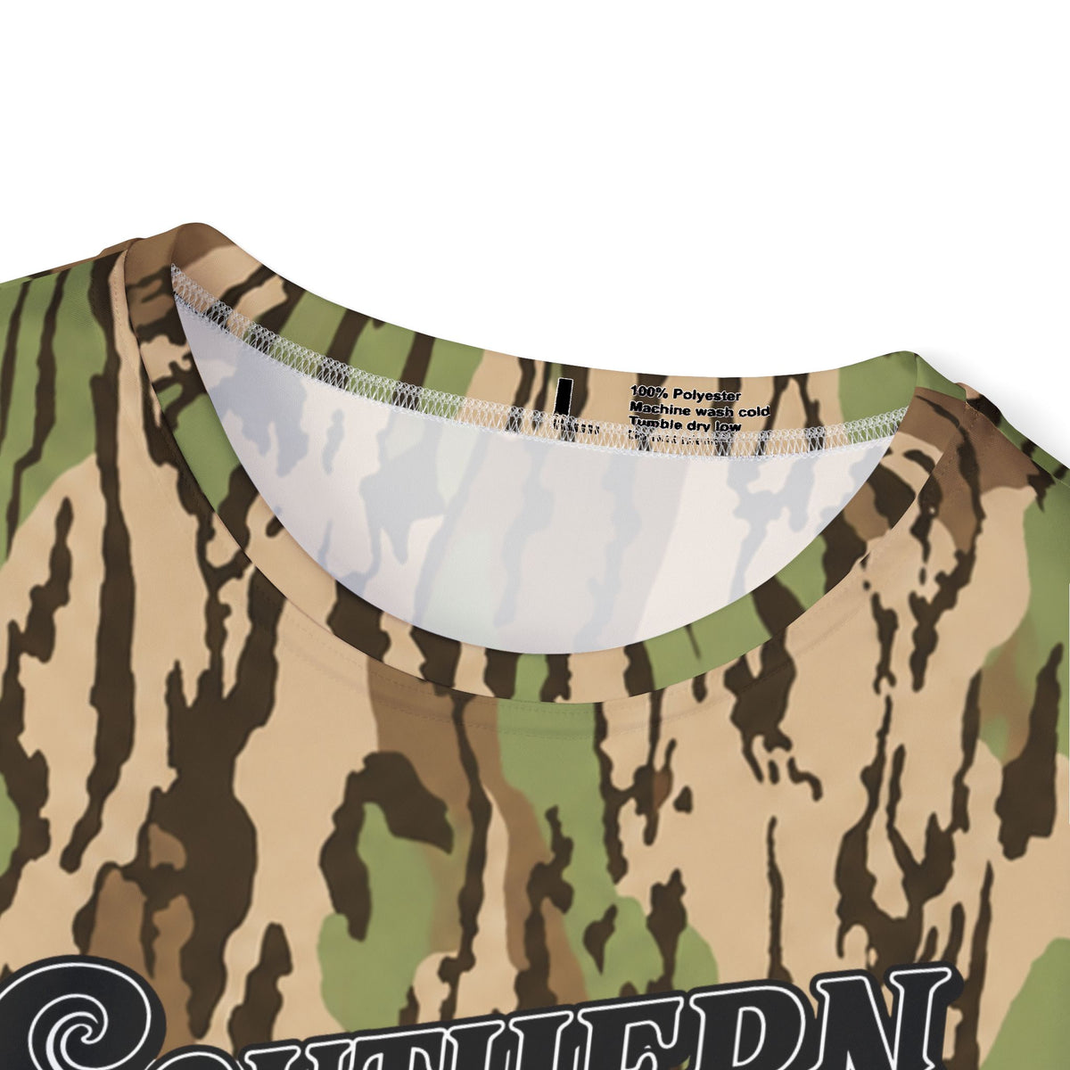 Southern Static Camo Sports Jersey — Men's All-Over Print Athletic Tee