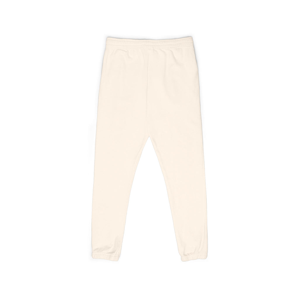 Embroidered Floral Snake Sweatpants — Garment-Dyed Fleece Joggers