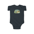 Infant Bodysuit - 'Gentle Sea Shore' Cute Beach Graphic Baby Onesie