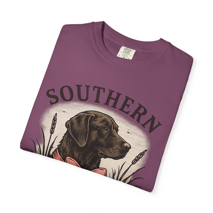 Southern Static Labrador Graphic T-Shirt — Vintage Dog Tee
