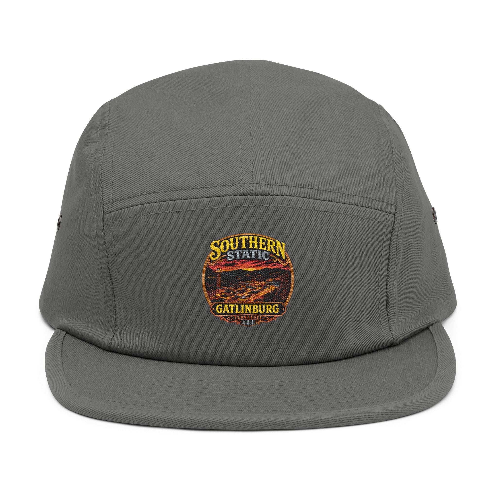 Southern State Gatlinburg Embroidered 5-Panel Cap | Khaki