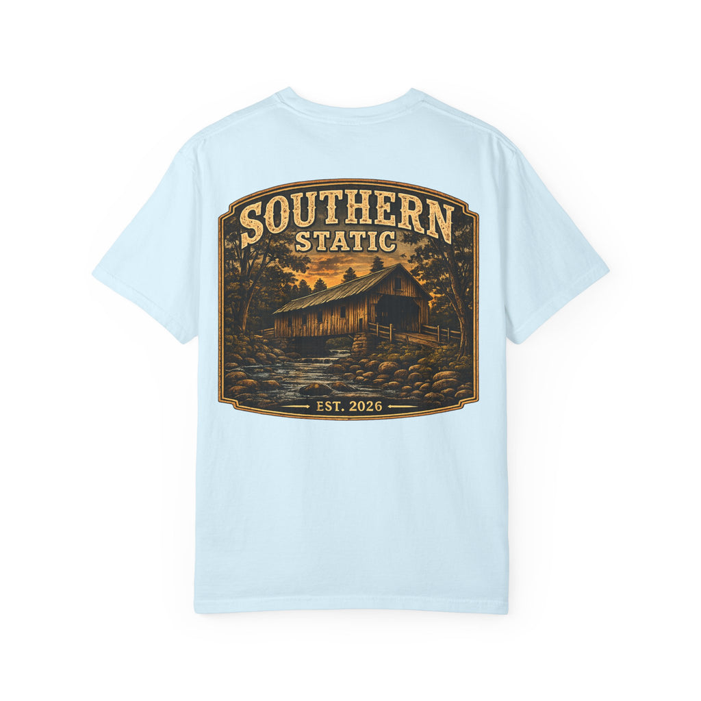 Southern Static Cabin Graphic T-Shirt