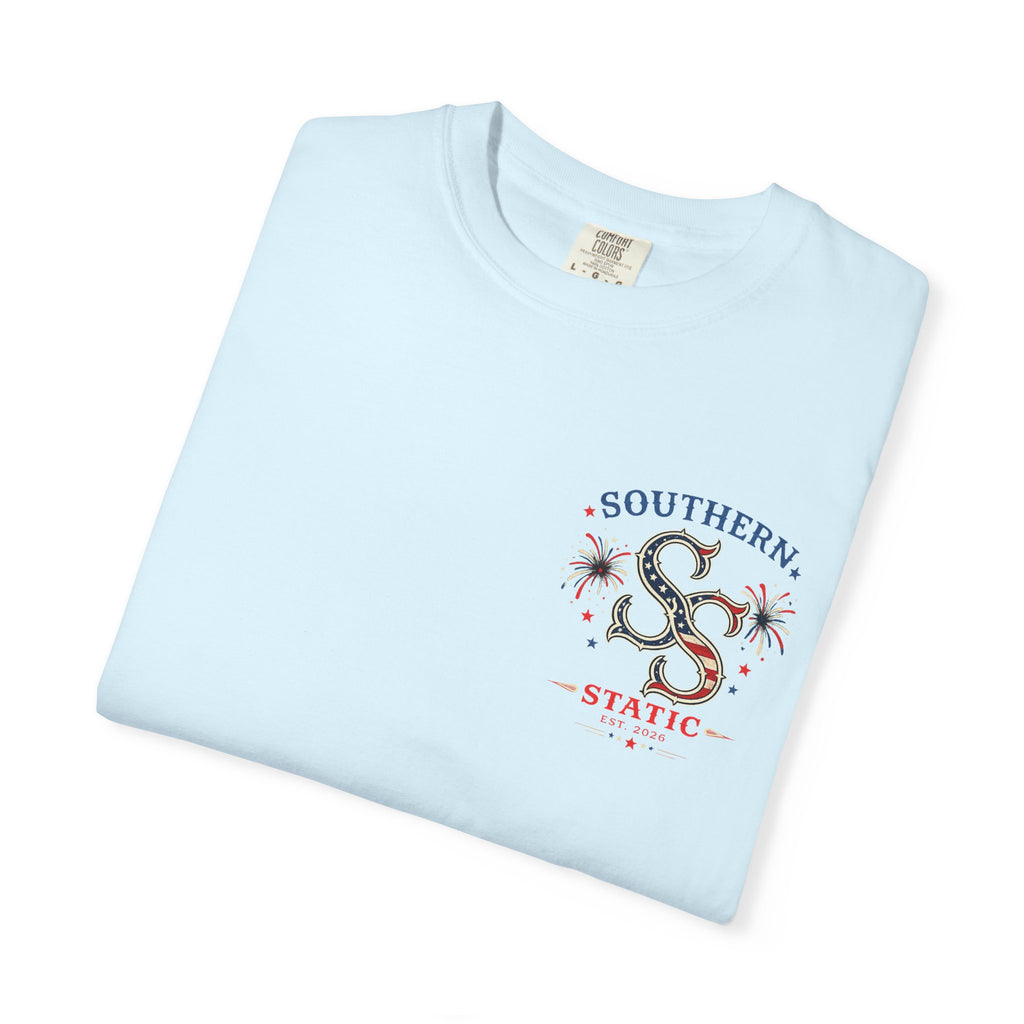 Women’s Southern Static Patriotic T-Shirt