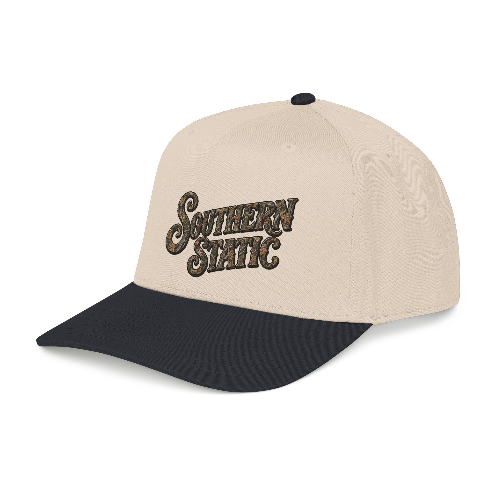 Southern Static Camo lettering Baseball Cap