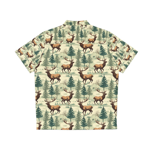Deer Forest Hawaiian Shirt
