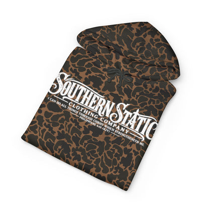 Hoodie — Southern Static Camouflage Logo Pullover