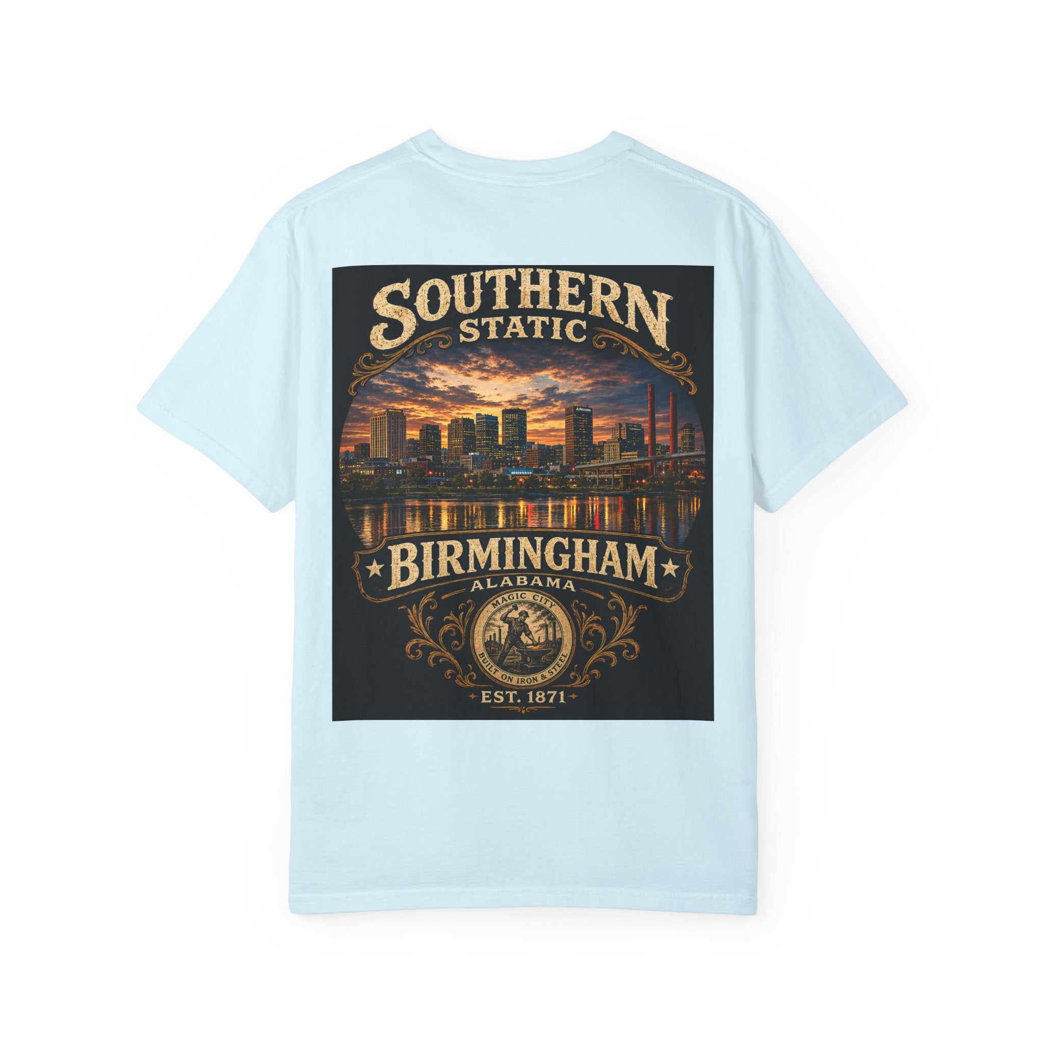 Southern Static Birmingham Skyline T-Shirt