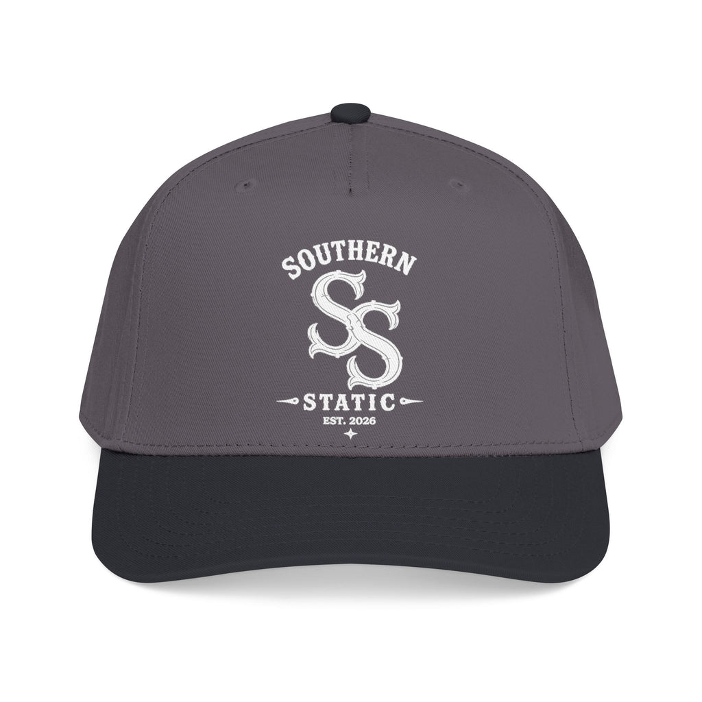 Southern Static SS Baseball Cap — Vintage Monogram Trucker Hat