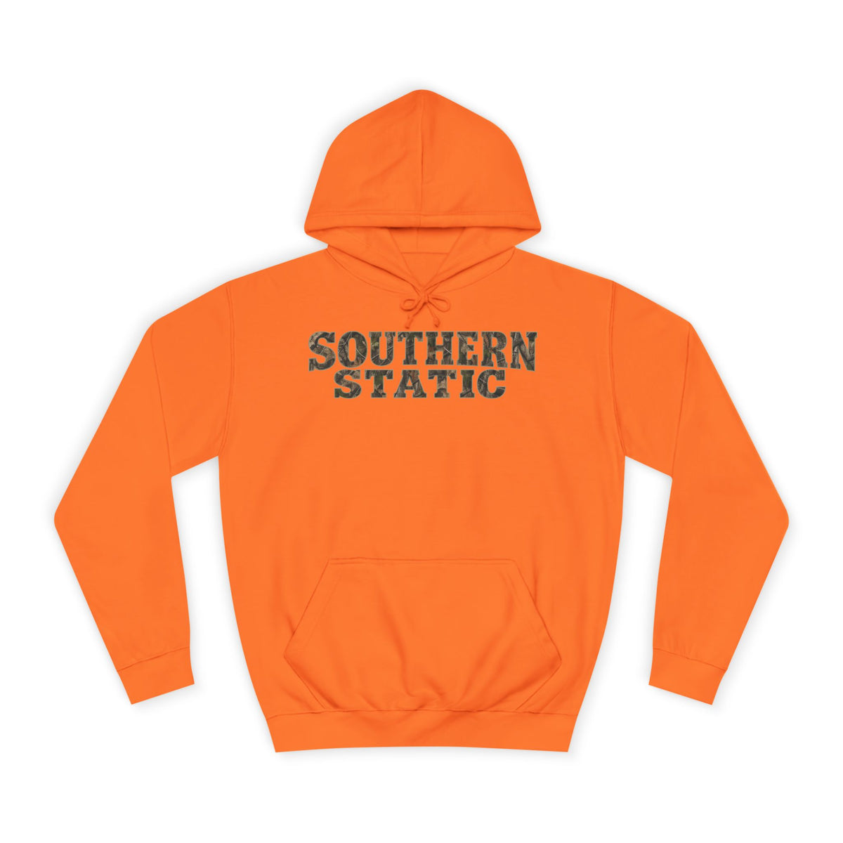 Southern Static Hoodie - Retro College Style Pullover