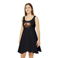 Vintage Skater Dress – 'Adventure Awaits' Scenic Graphic