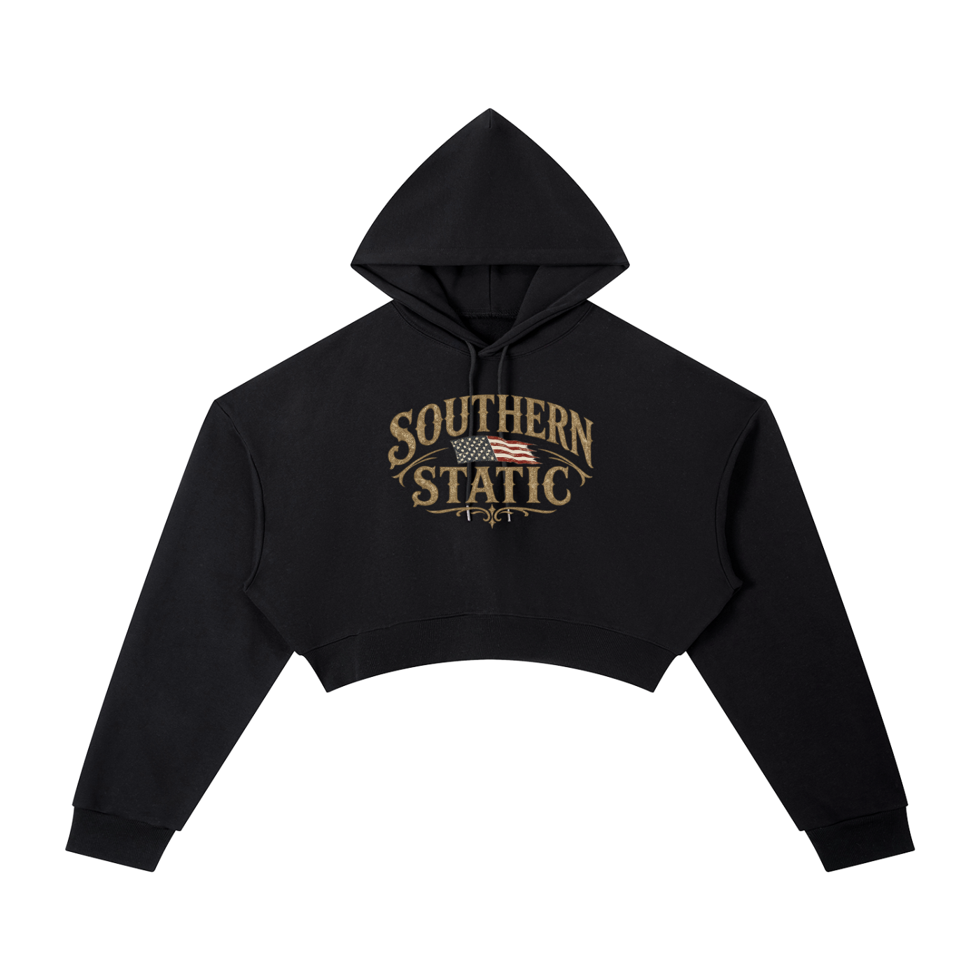 Essential Cropped Hoodie