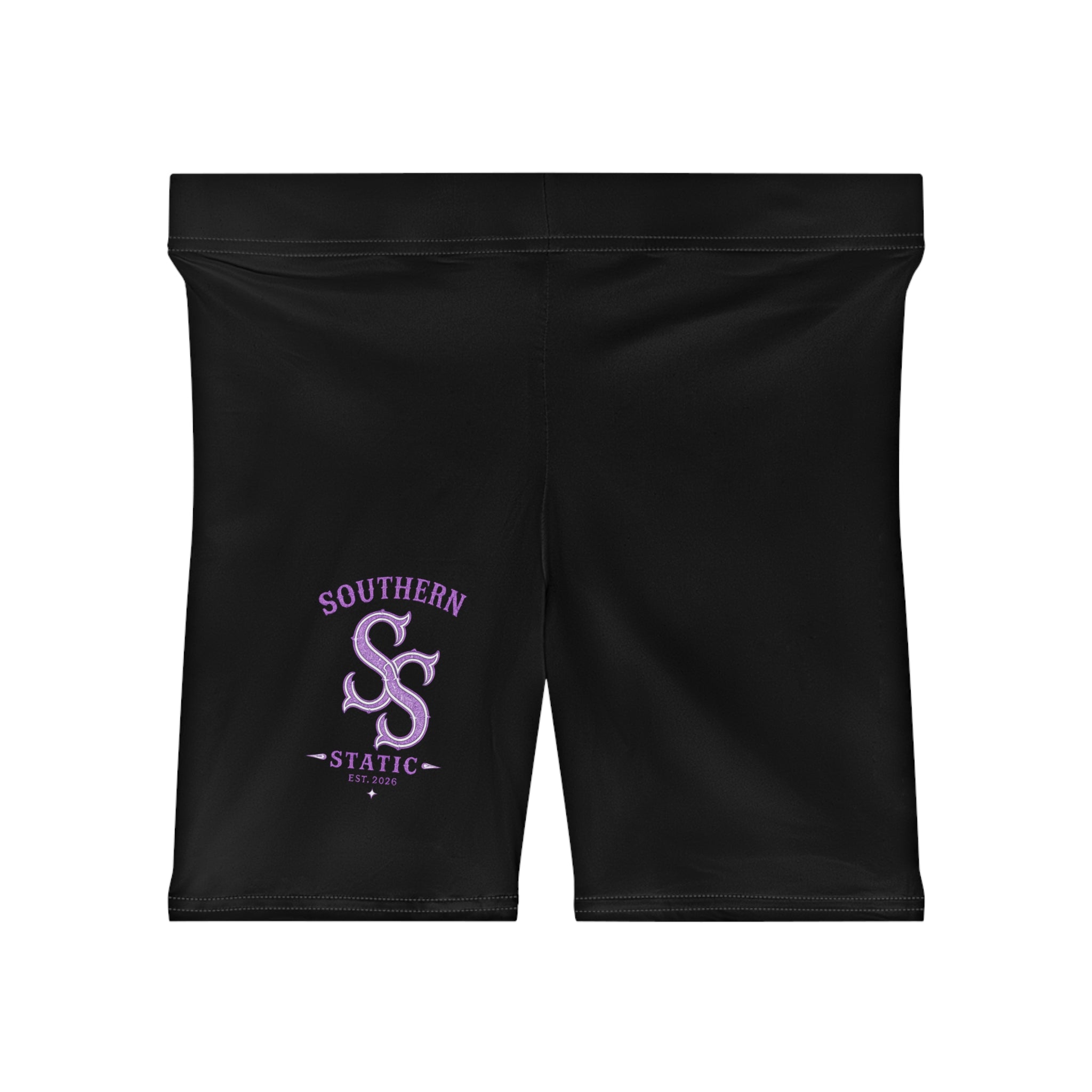 Biker Shorts — Southern Static Logo (Women’s)