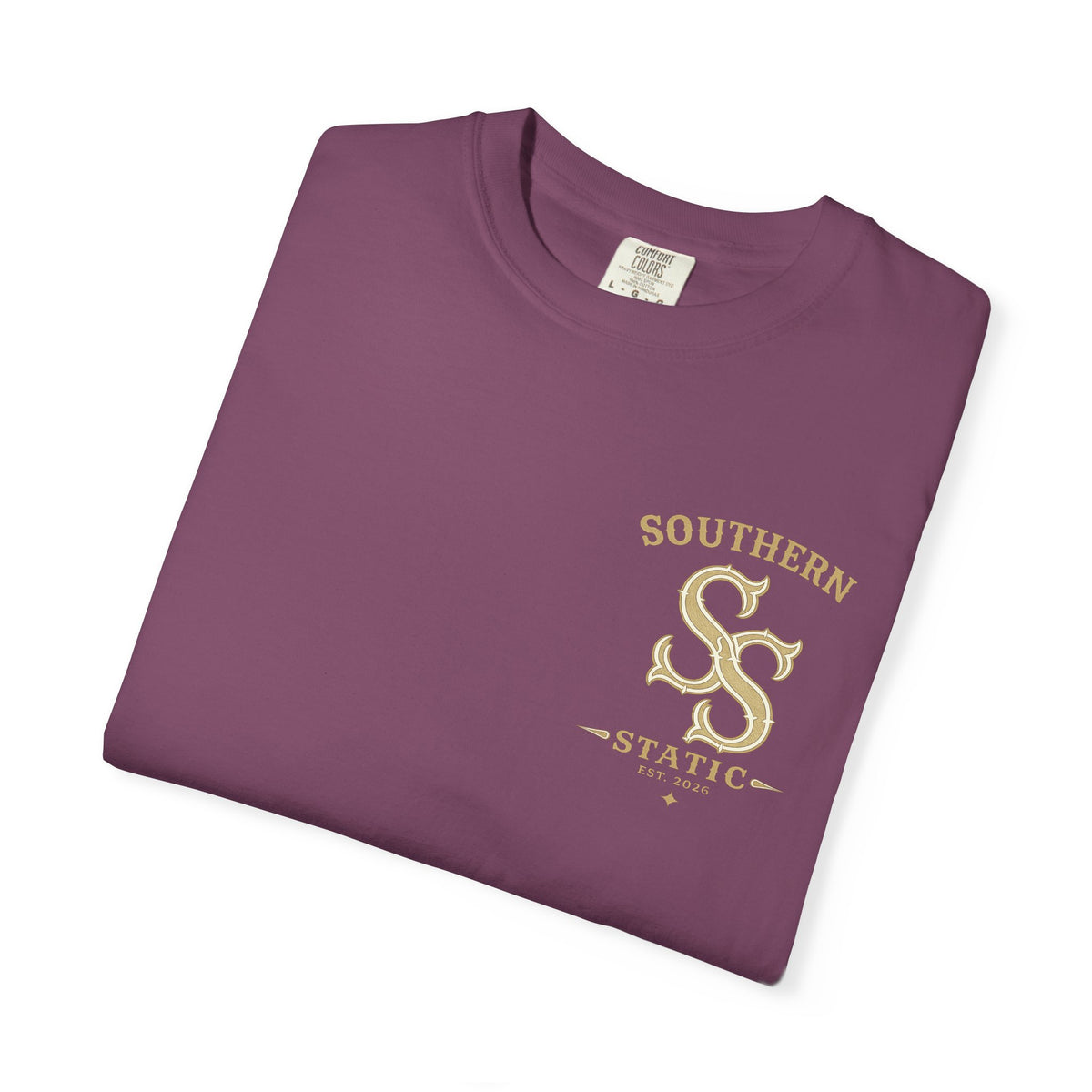 Huntsville Alabama Southern Static T-Shirt — Vintage City Skyline Tee