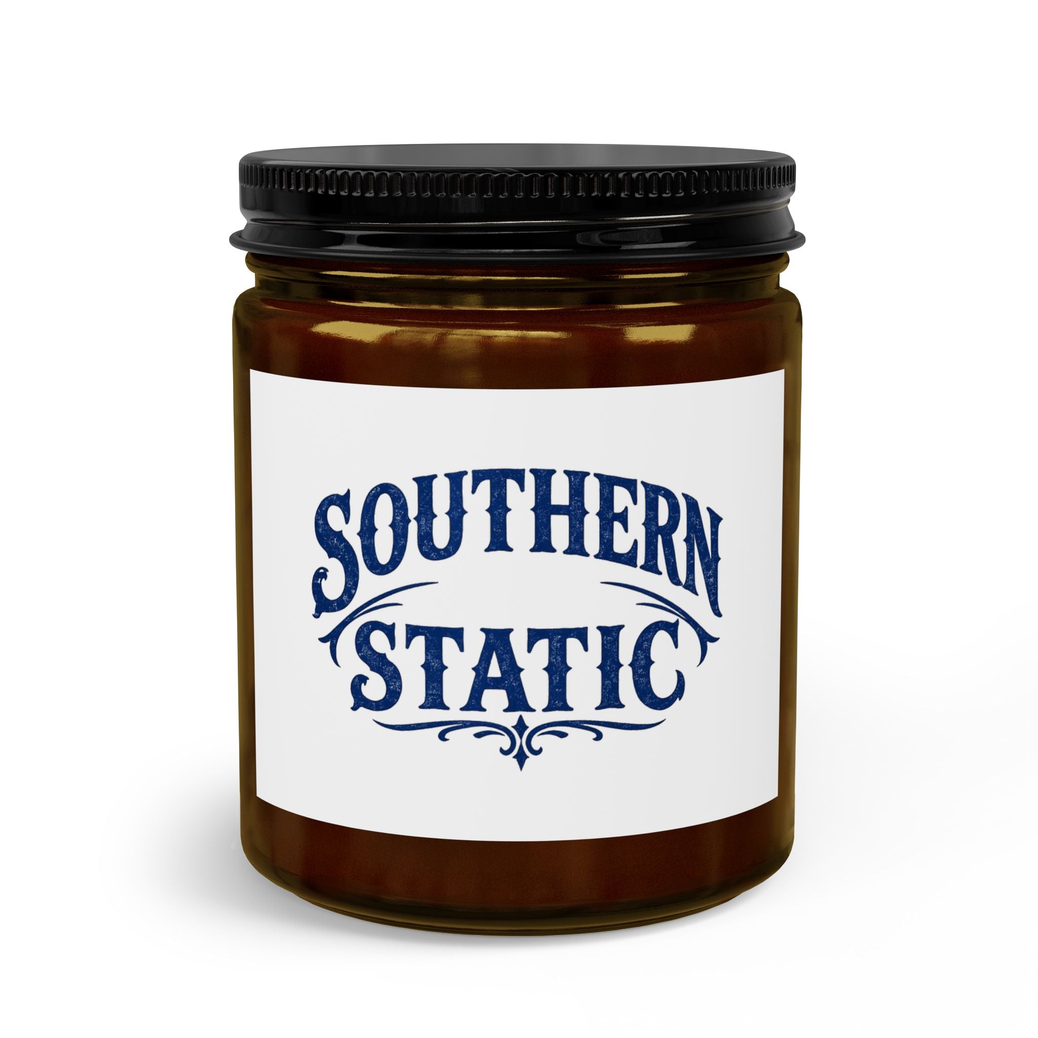 Southern Static Candle Set | Jar Candle with Matches and Wick Trimmer