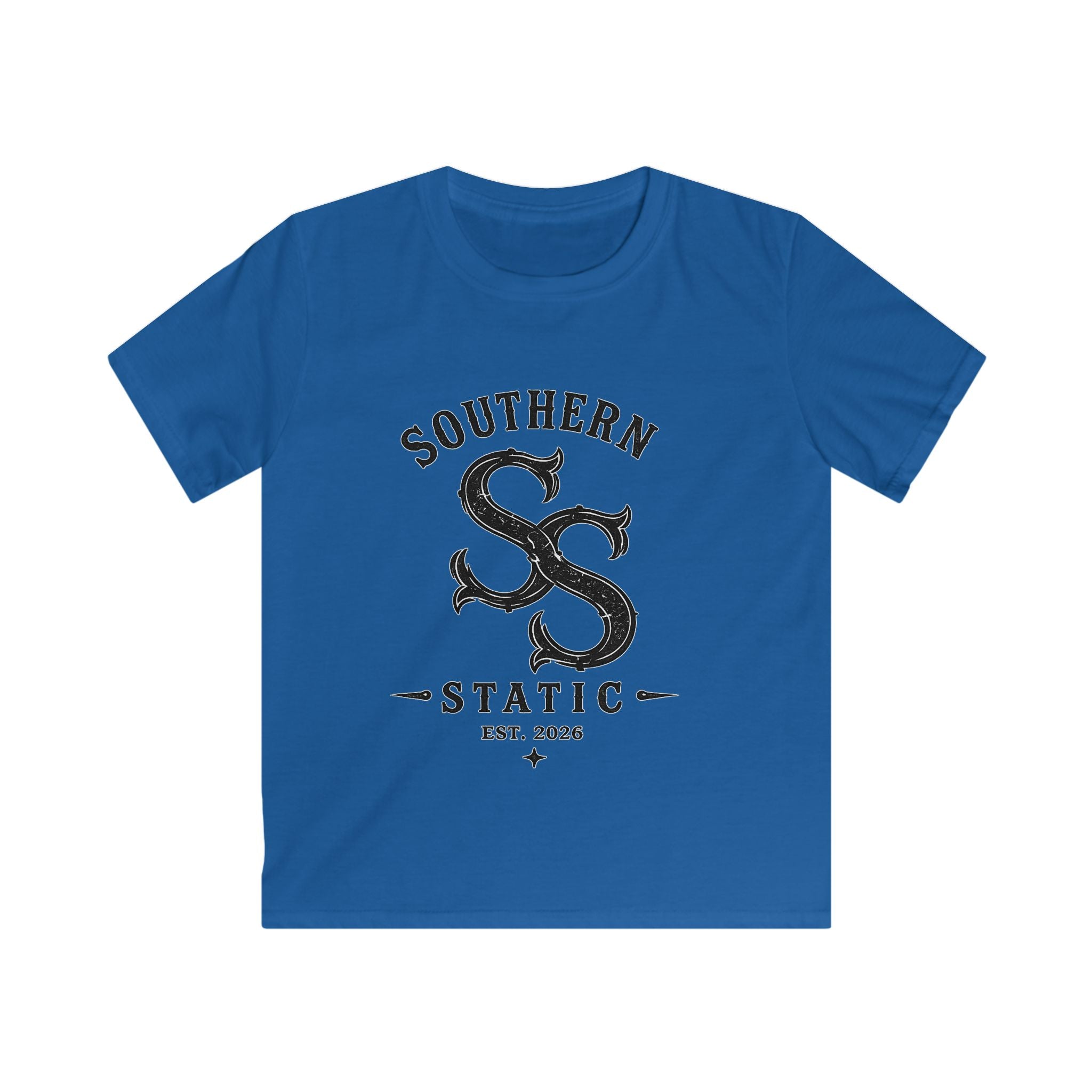 Kids Tee — "Southern Static" Logo Graphic Shirt (Est. 2026)