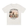 Girl’s Southern Static Fishing T-Shirt — Vintage Beach Sunset Tee (Est. 2013)