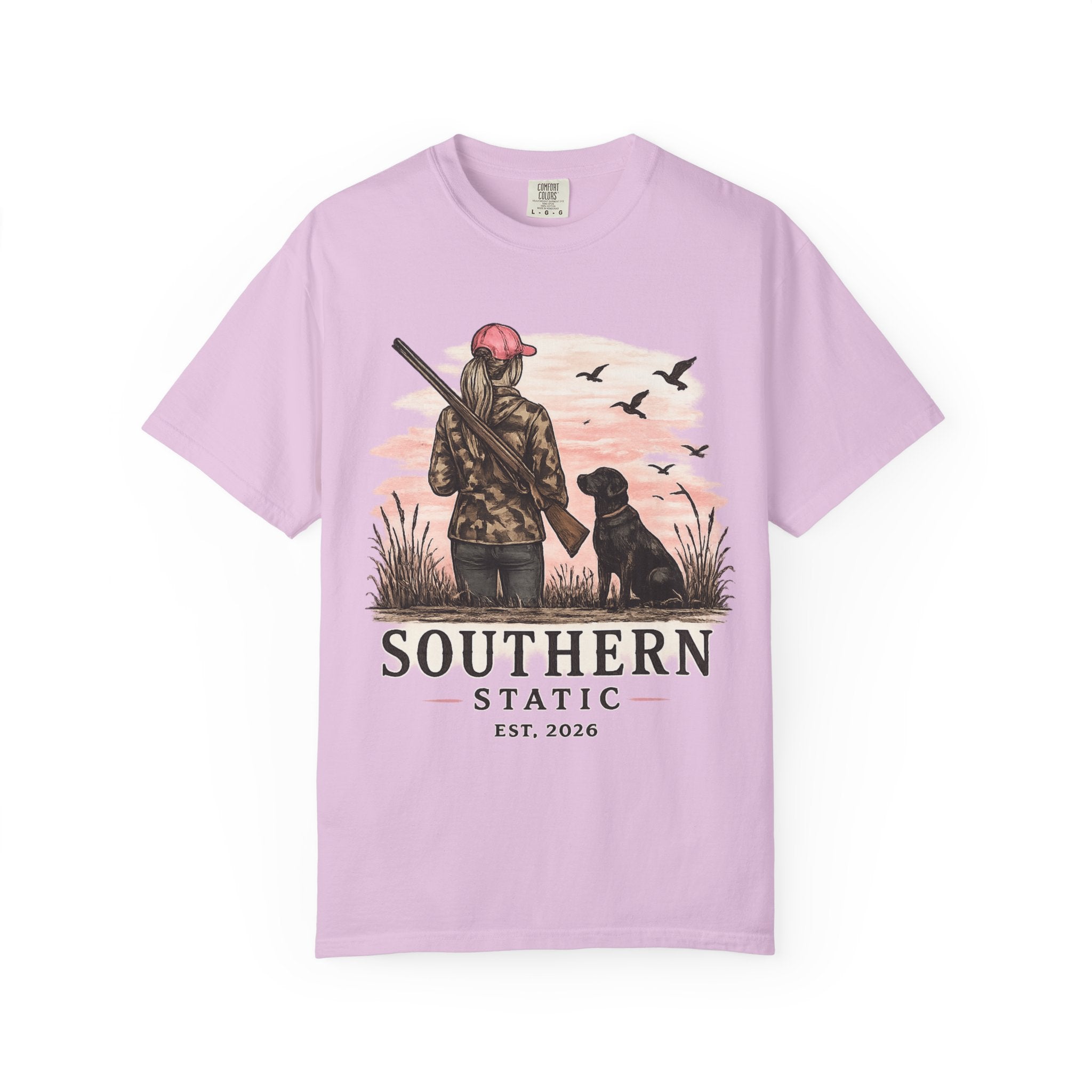 Southern Static Hunting T-Shirt — Hunter & Retriever Graphic Tee