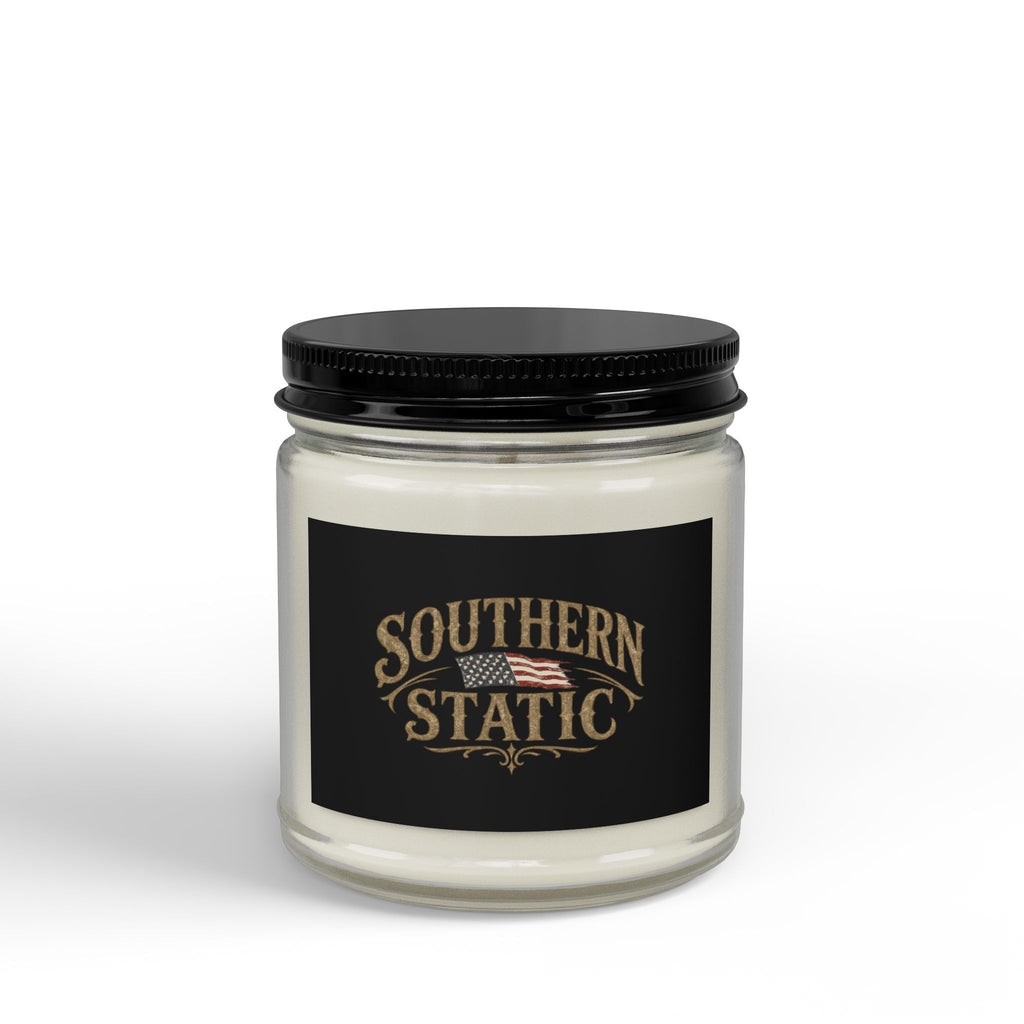 Scented Soy Candles with Black Lid, (4 and 9oz)