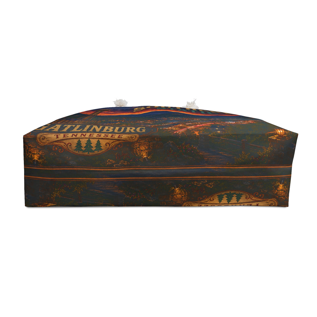 Gatlinburg Tennessee Skyline Weekender Bag | Southern Static Scenic Travel Tote