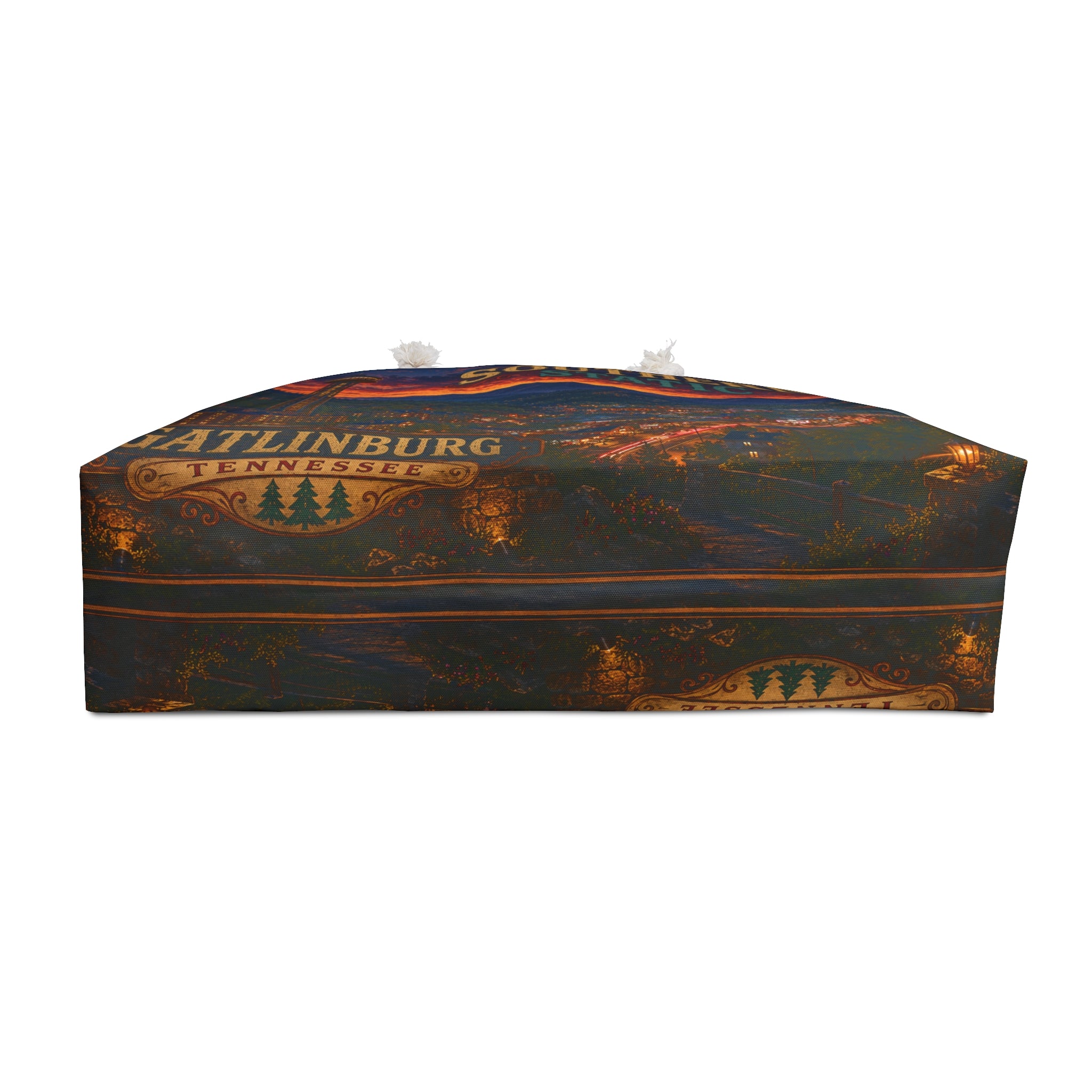 Gatlinburg Tennessee Skyline Weekender Bag | Southern Static Scenic Travel Tote