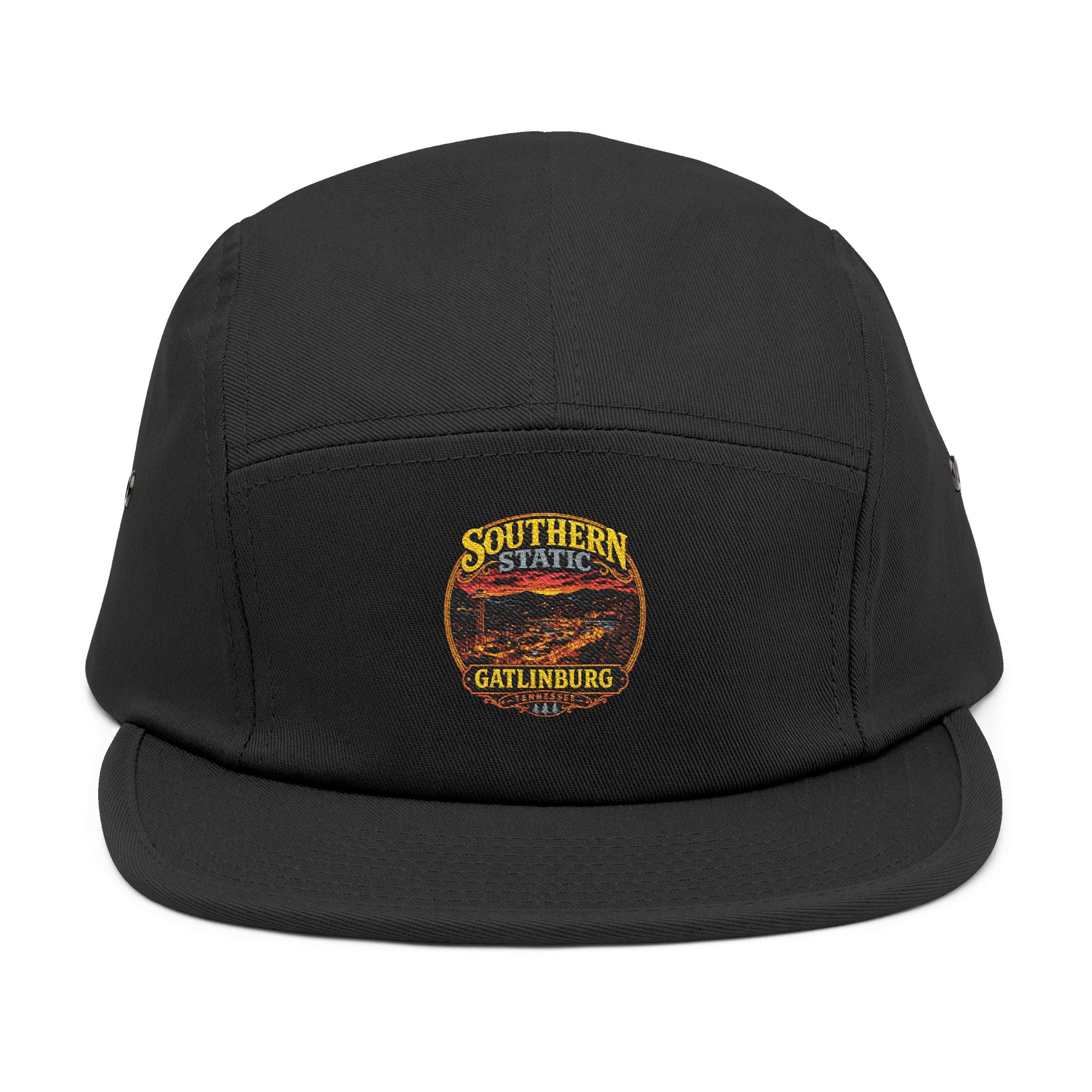 Southern State Gatlinburg Embroidered 5-Panel Cap | Khaki