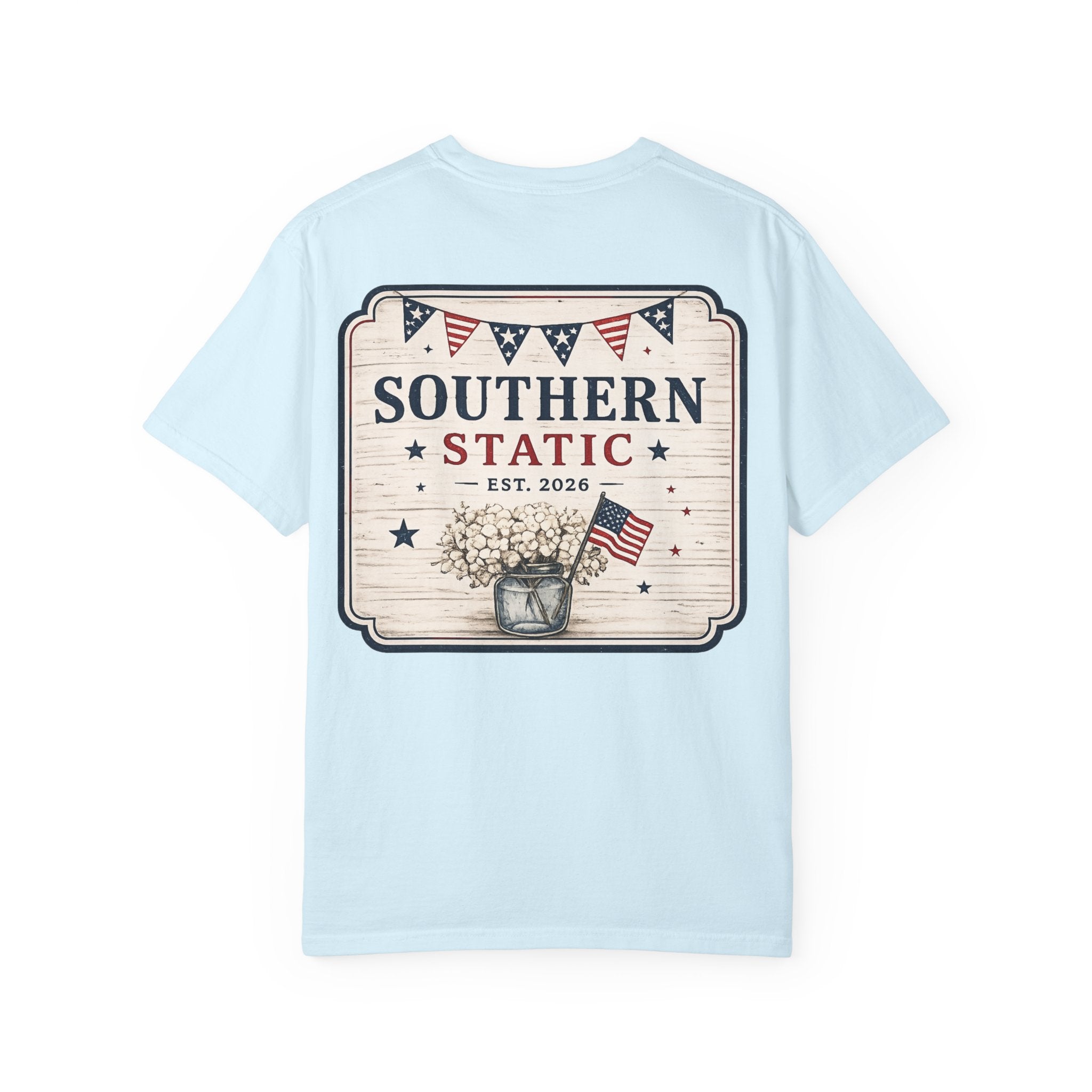 Women’s Southern Static Patriotic T-Shirt