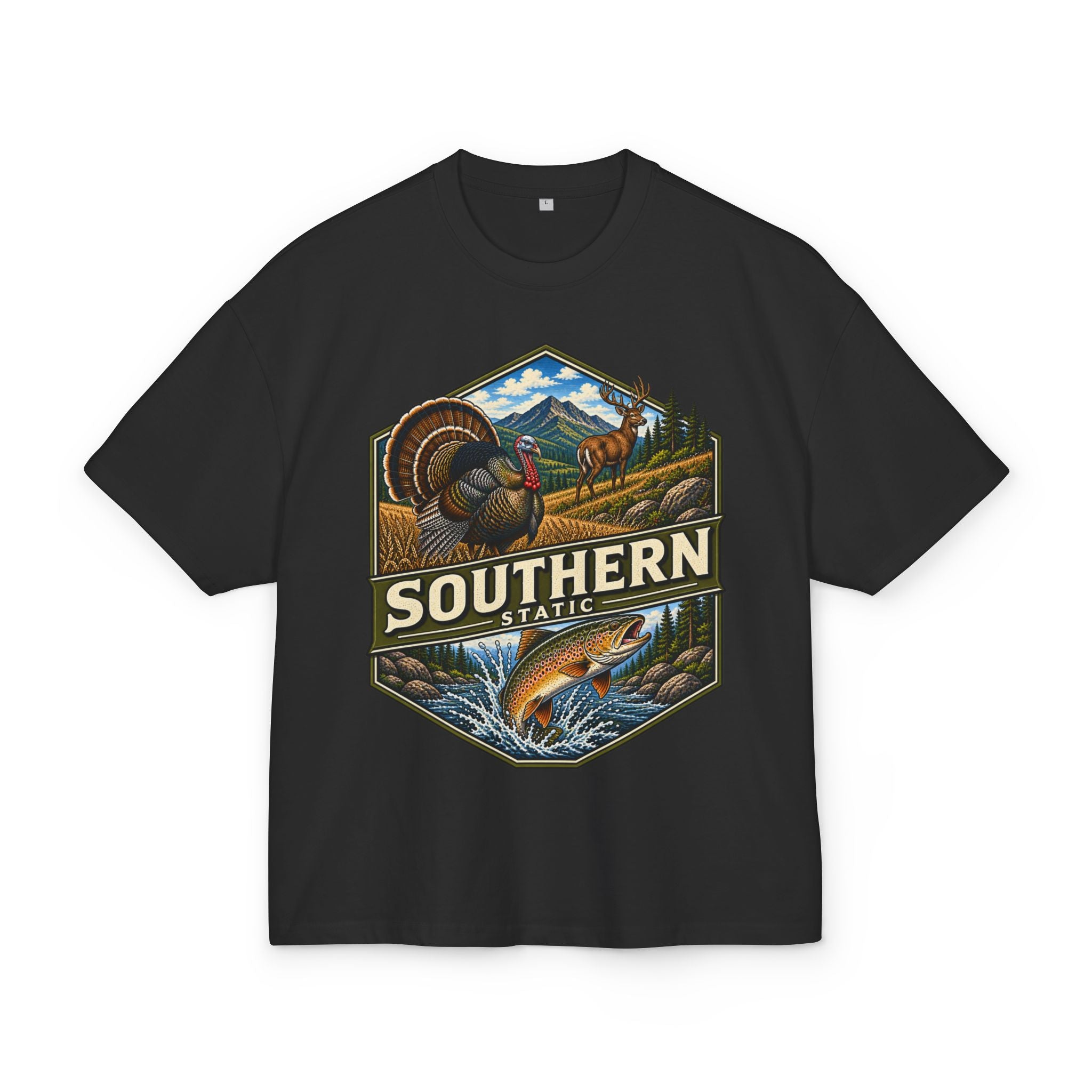 Southern States Outdoor Graphic Tee — Fishing & Hunting Nature Shirt