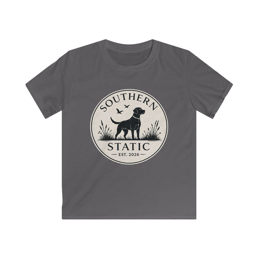 Kids T‑Shirt — Southern Static Dog Logo Tee (Est. 2026)