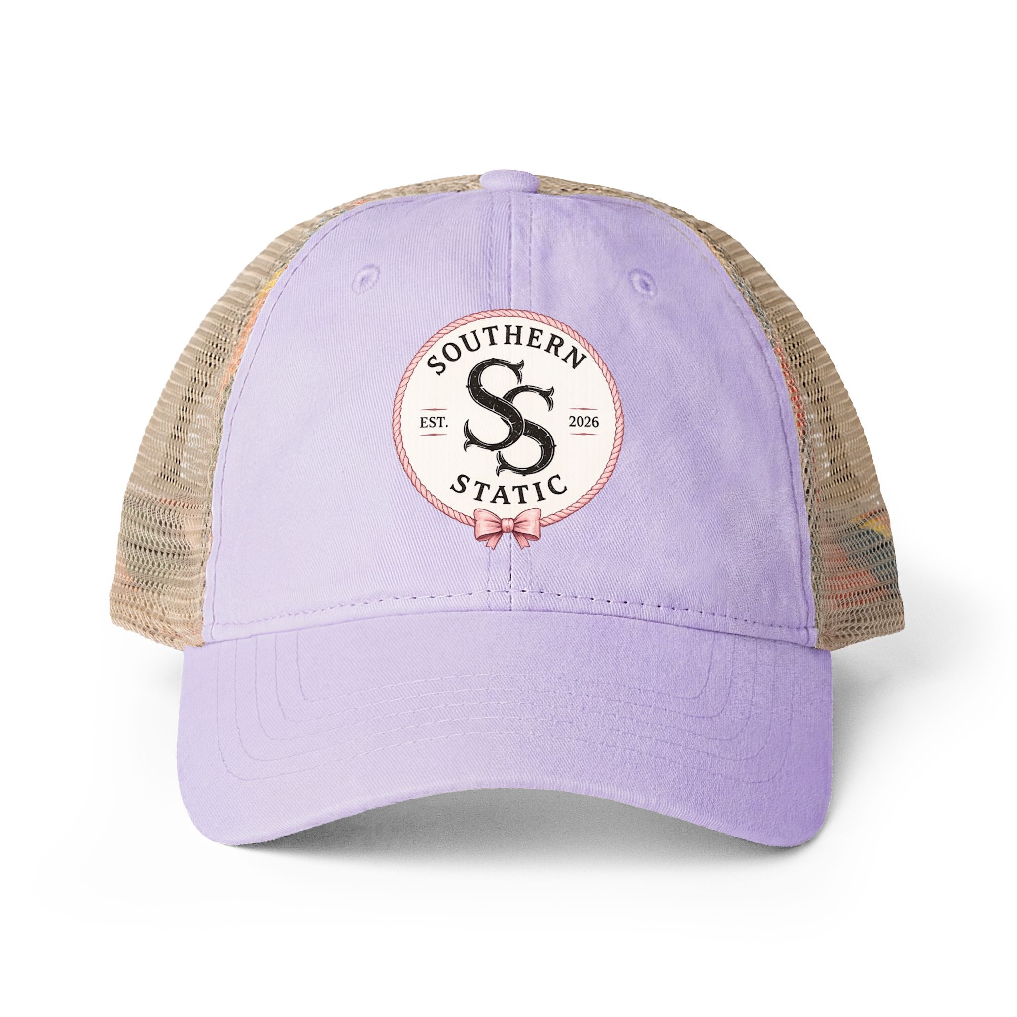 Women's Washed Mesh-Back Cap