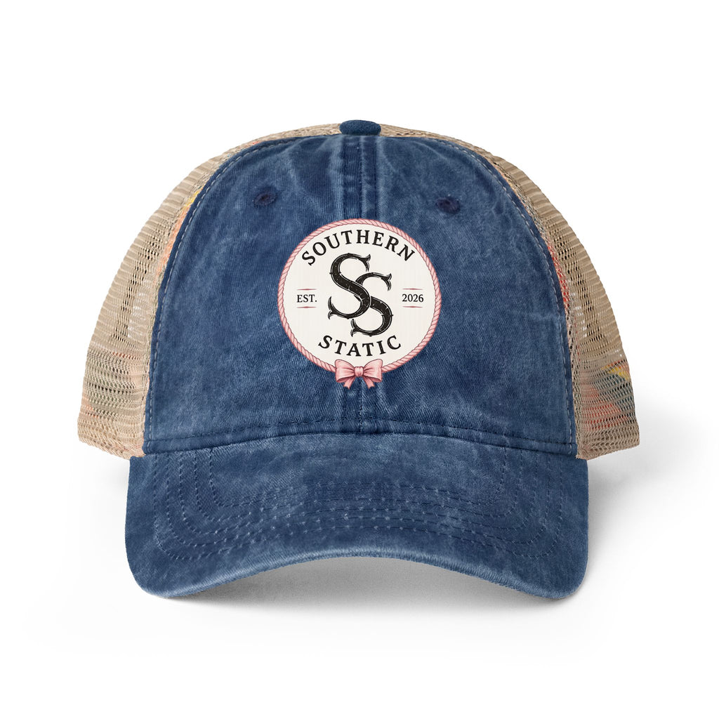 Women's Washed Mesh-Back Cap