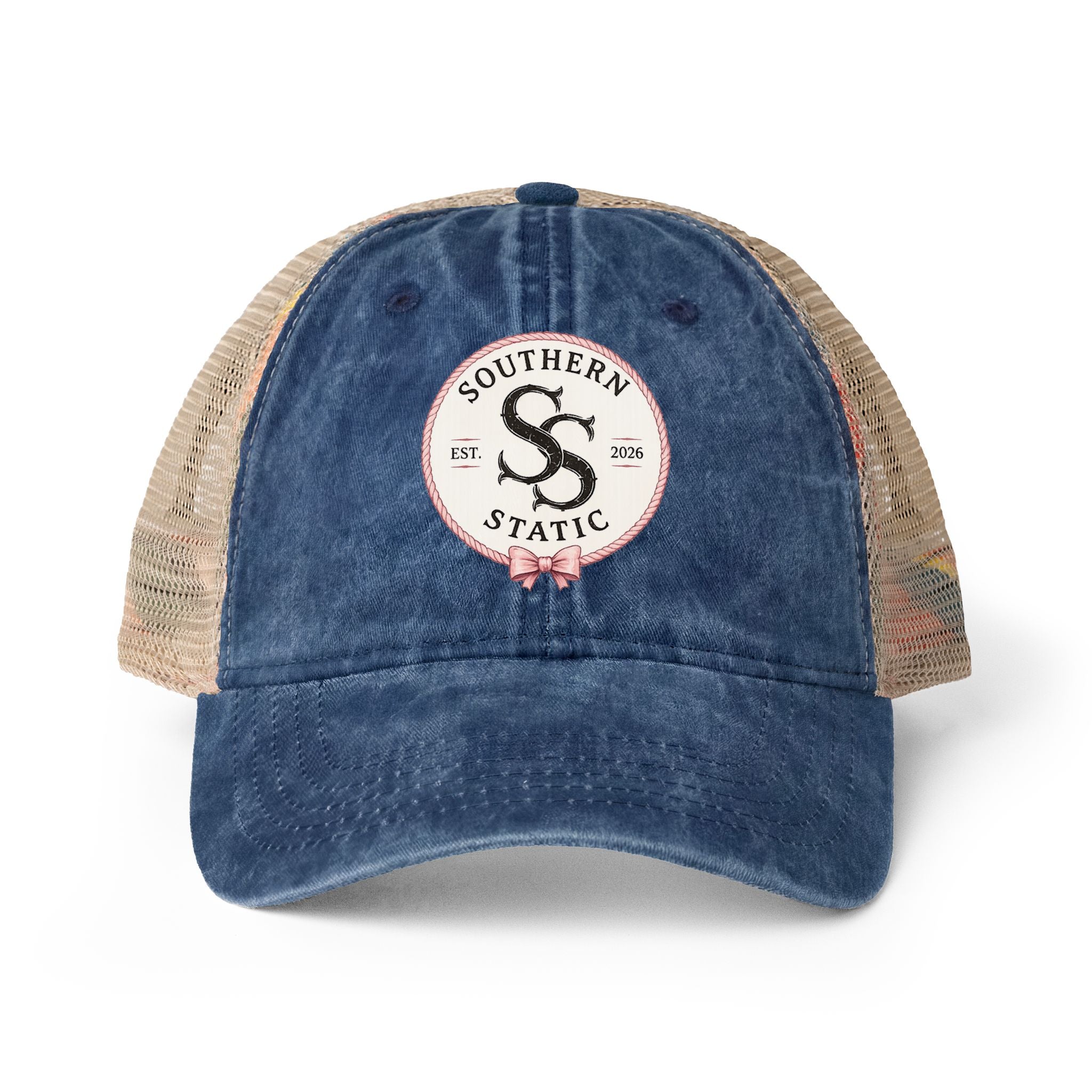 Women's Washed Mesh-Back Cap