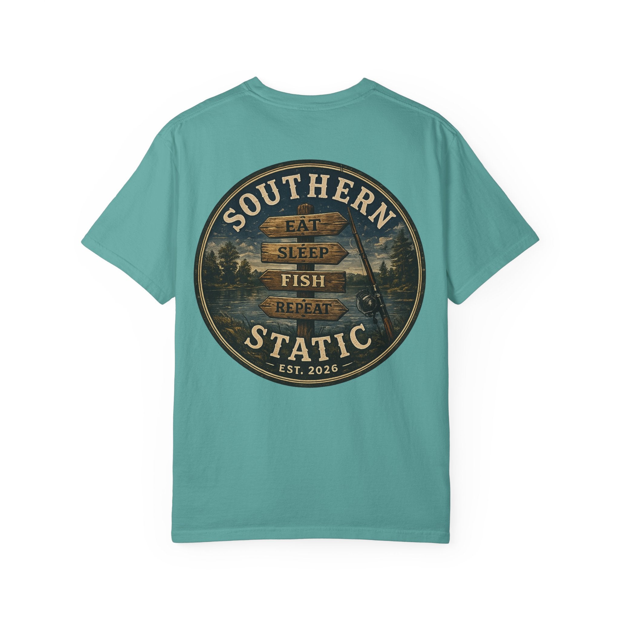 Southern Static "Eat Sleep Fish Repeat" T-Shirt
