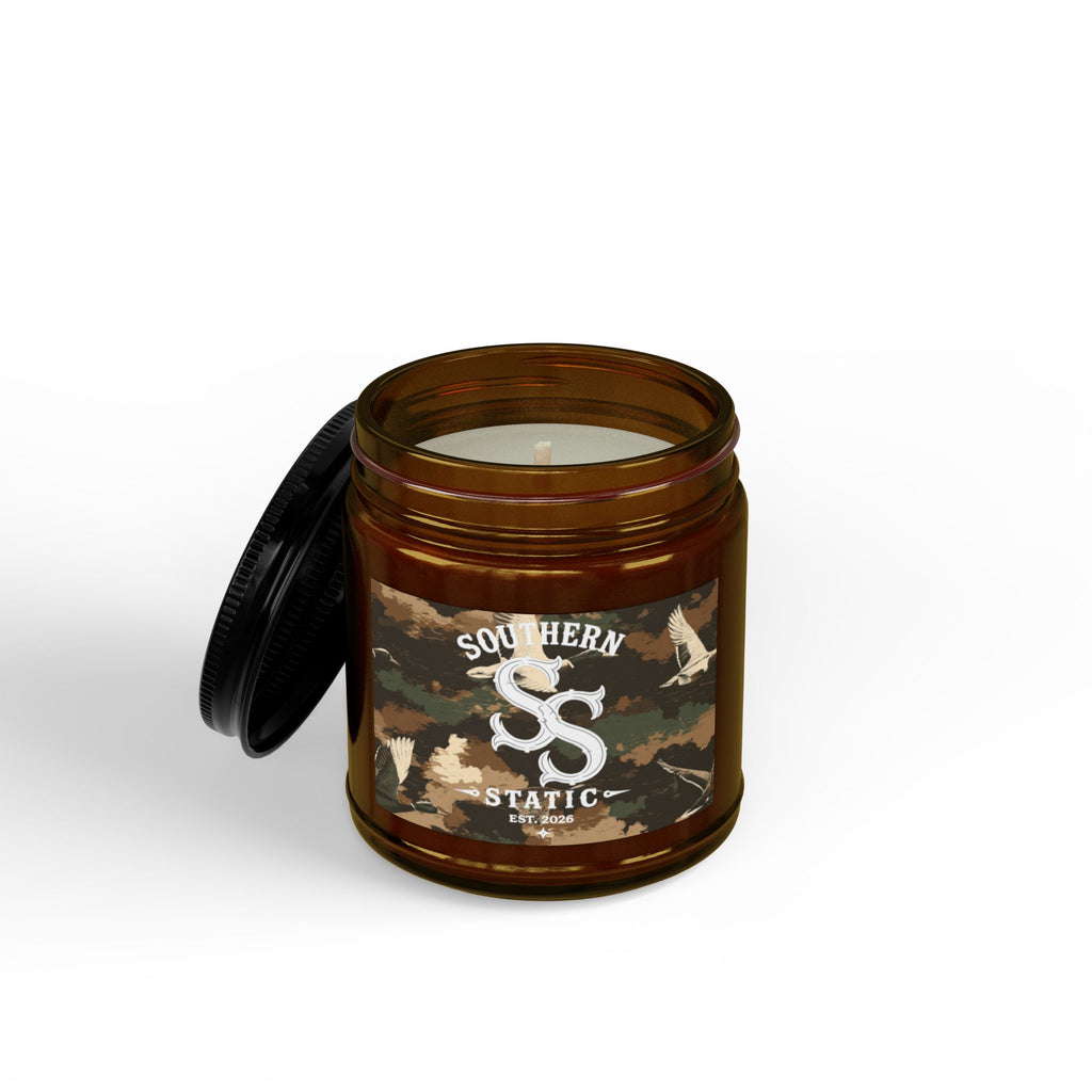 Scented Soy Candles with Black Lid, (4 and 9oz)